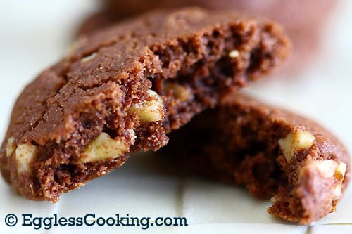 Vegan chocolate cookies